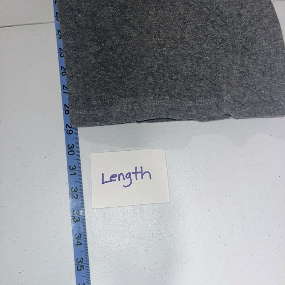 Soft Surroundings Womens Gray Side Zip Long Sweat Shirt L Casual Comfort Cozy - Picture 8 of 9